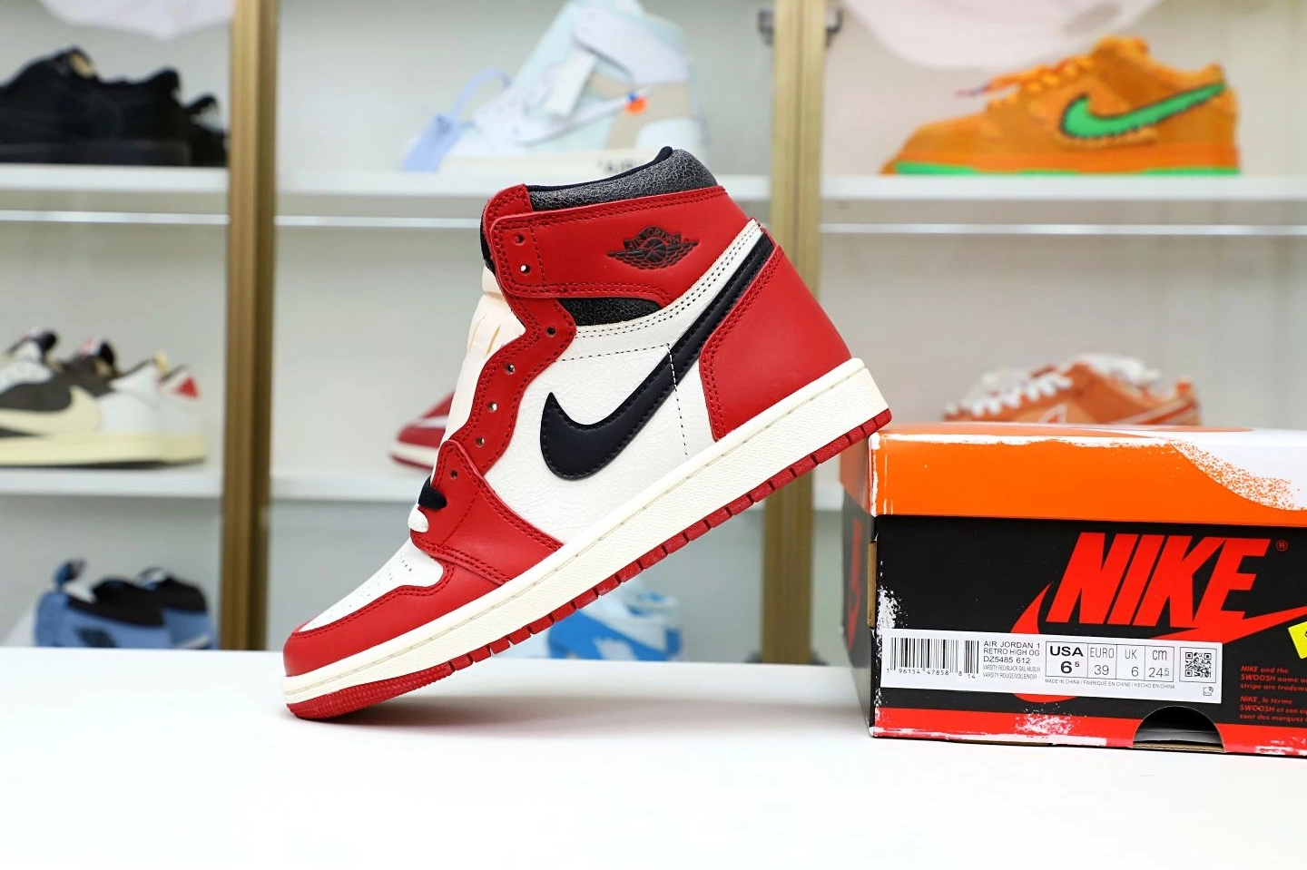 FOUND 1 AND 2022 “CHICAGO” AIR REIMAGINED LOST JORDAN 0115